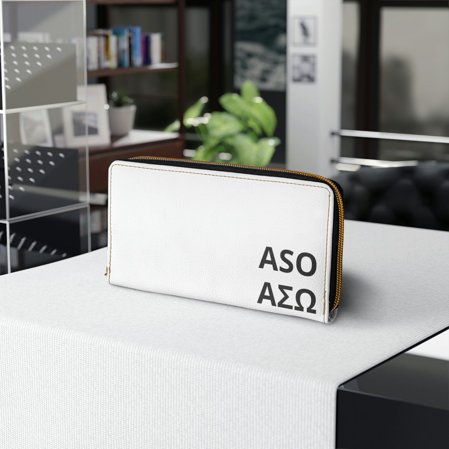 ASO Zipper Wallet