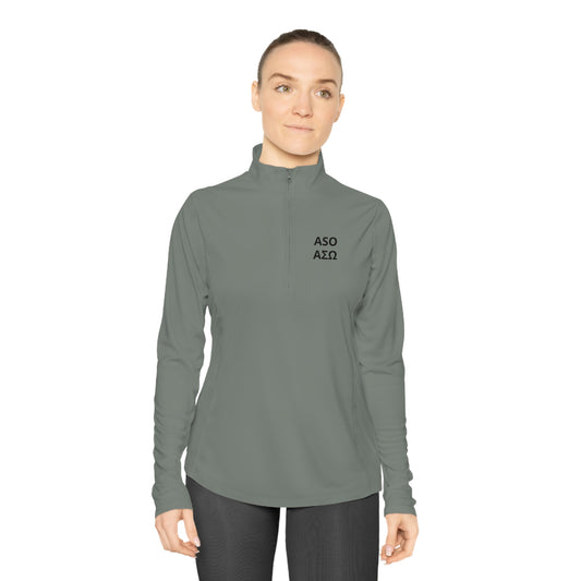 ASO Womens Quarter-Zip Pullover