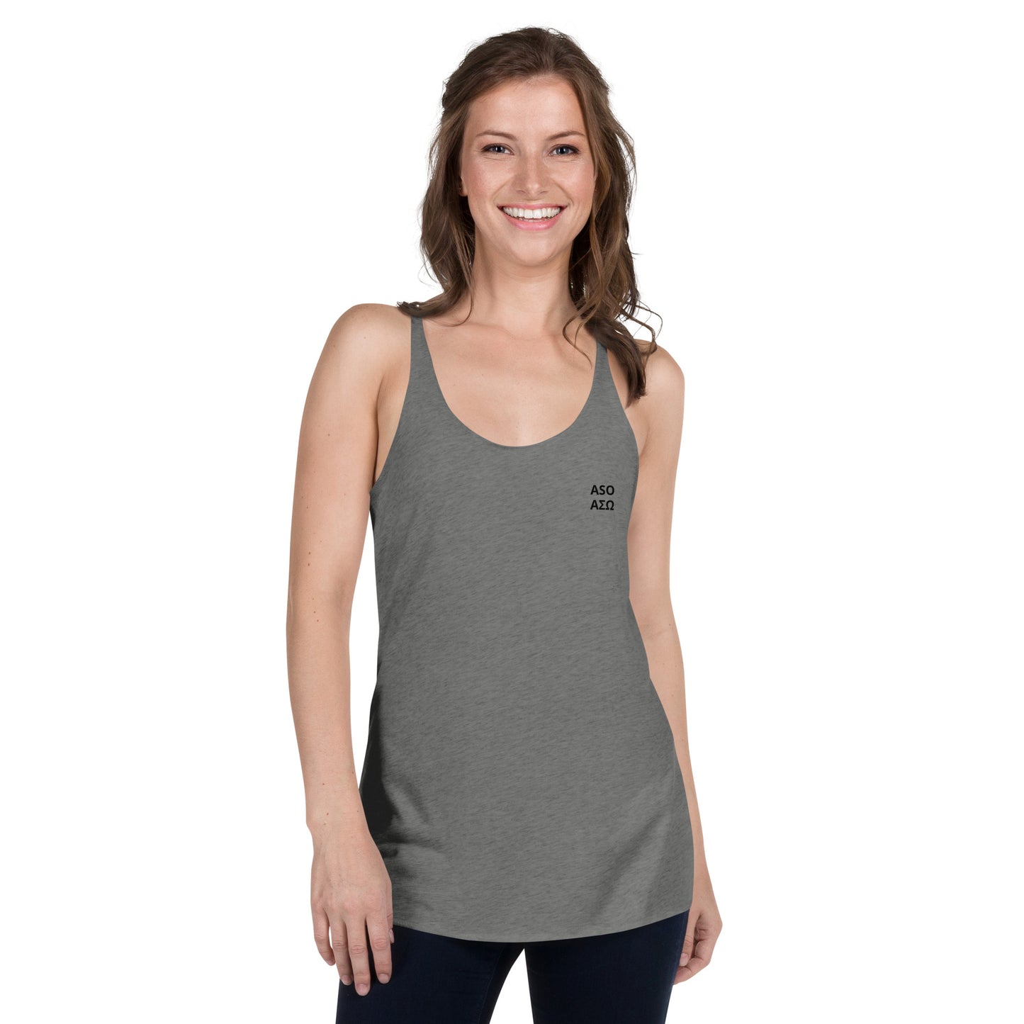 ASO Women's Racerback Tank-top Tee