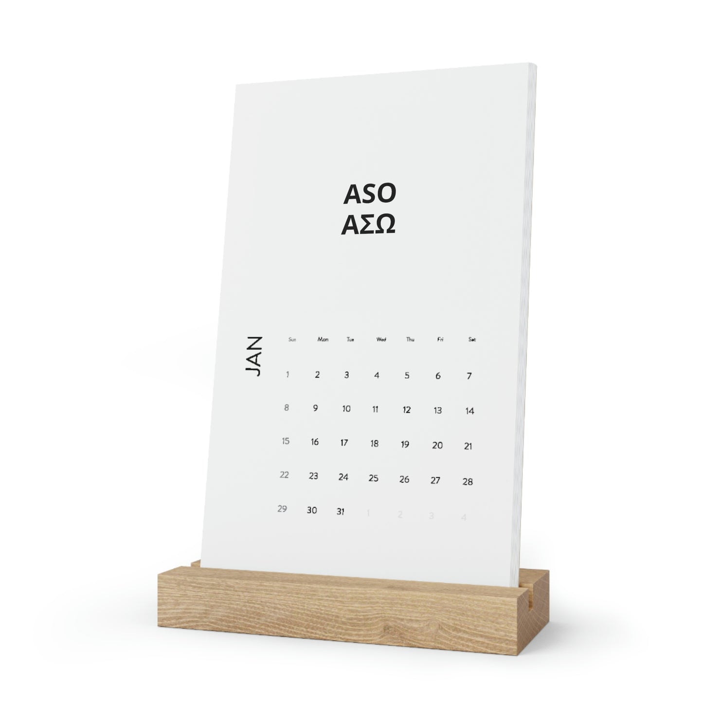 ASO Vertical Desk Calendar (2023)