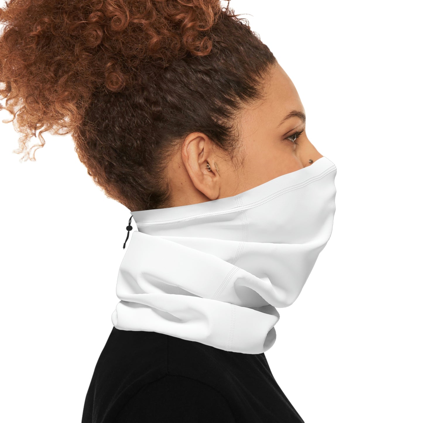 ASO Winter Neck Gaiter With Drawstring