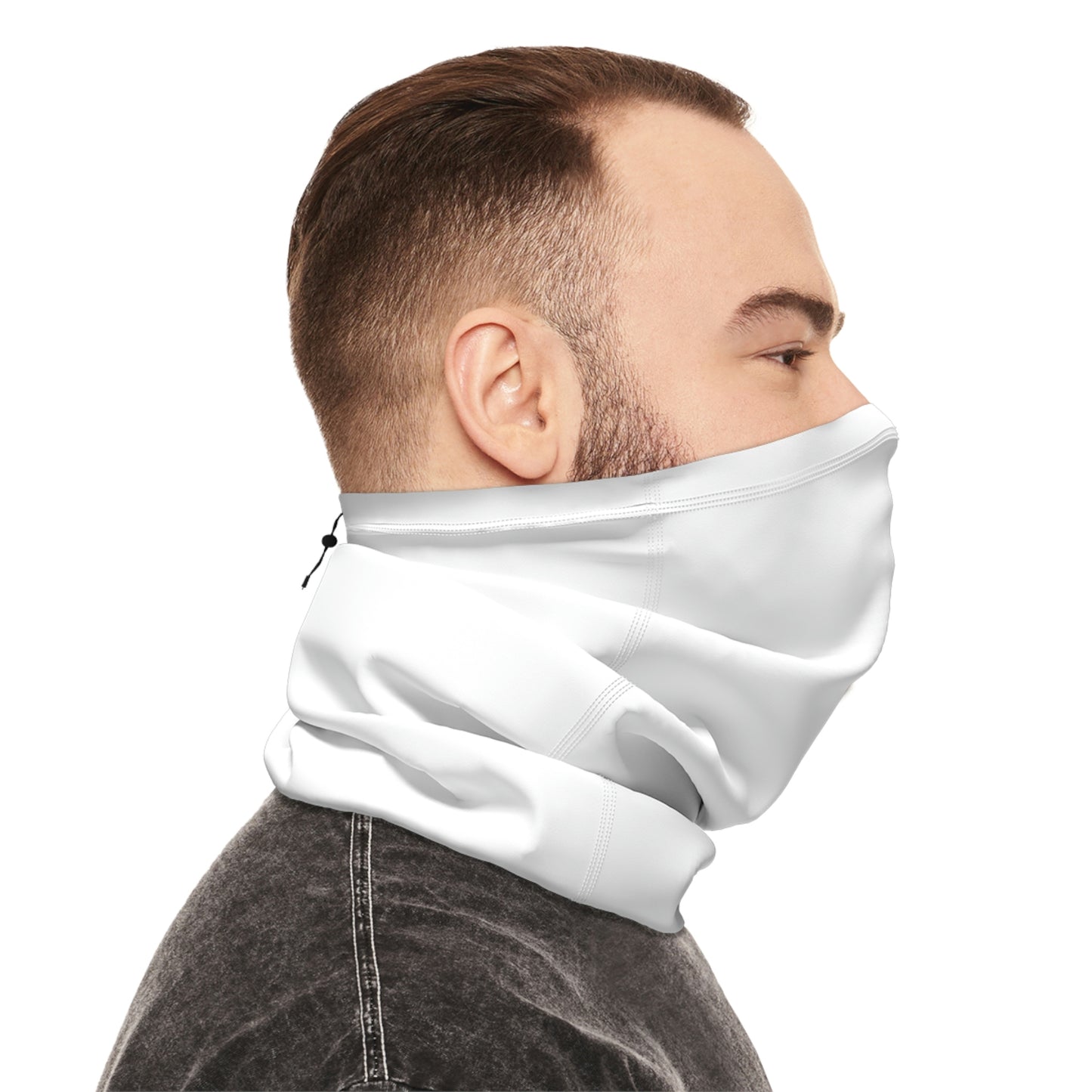 ASO Winter Neck Gaiter With Drawstring