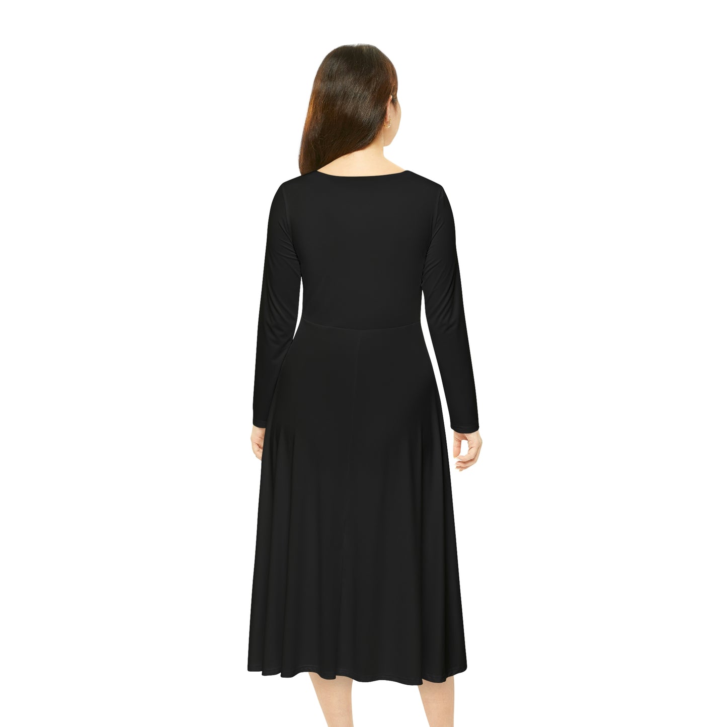 ASO Women's Long Sleeve Dance Dress