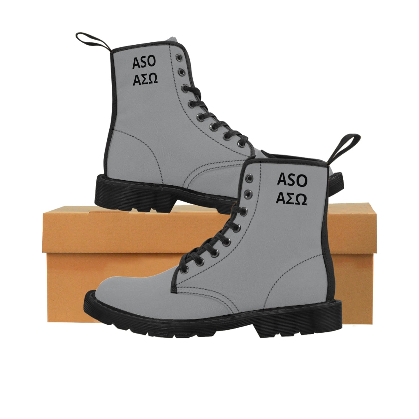 ASO Men's Canvas Boots