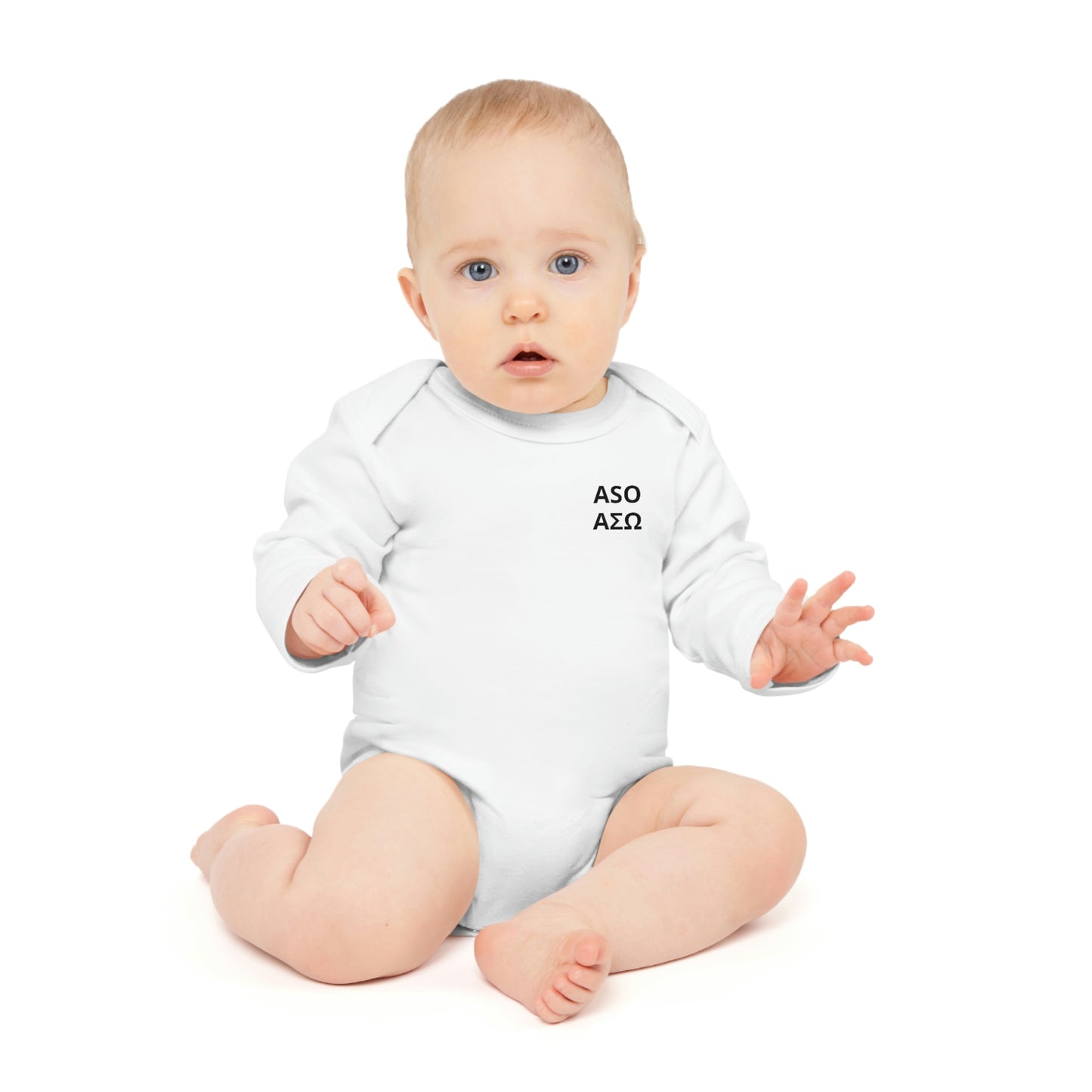 ASO Baby Long-Sleeve Bodysuit