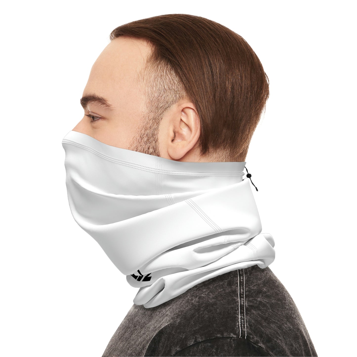 ASO Winter Neck Gaiter With Drawstring