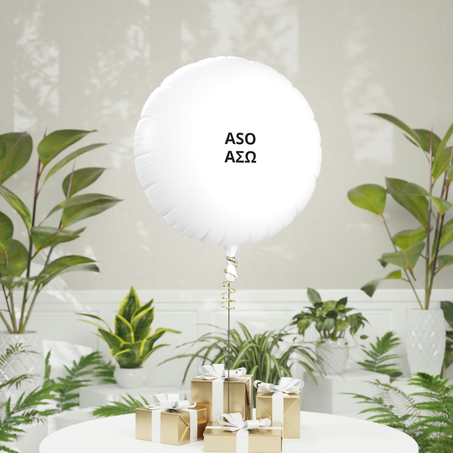 ASO Mylar Helium Balloon