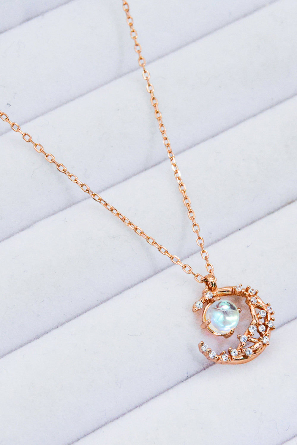 ASO Where It All Began Moonstone Necklace