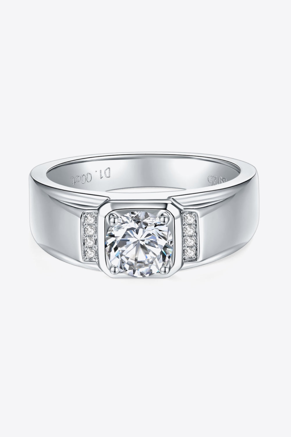 ASO From The Heart 1 Carat Moissanite Ring